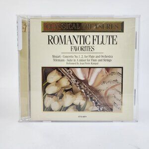 Classical Treasures Romantic Flute Favorites Audio CD (1997)